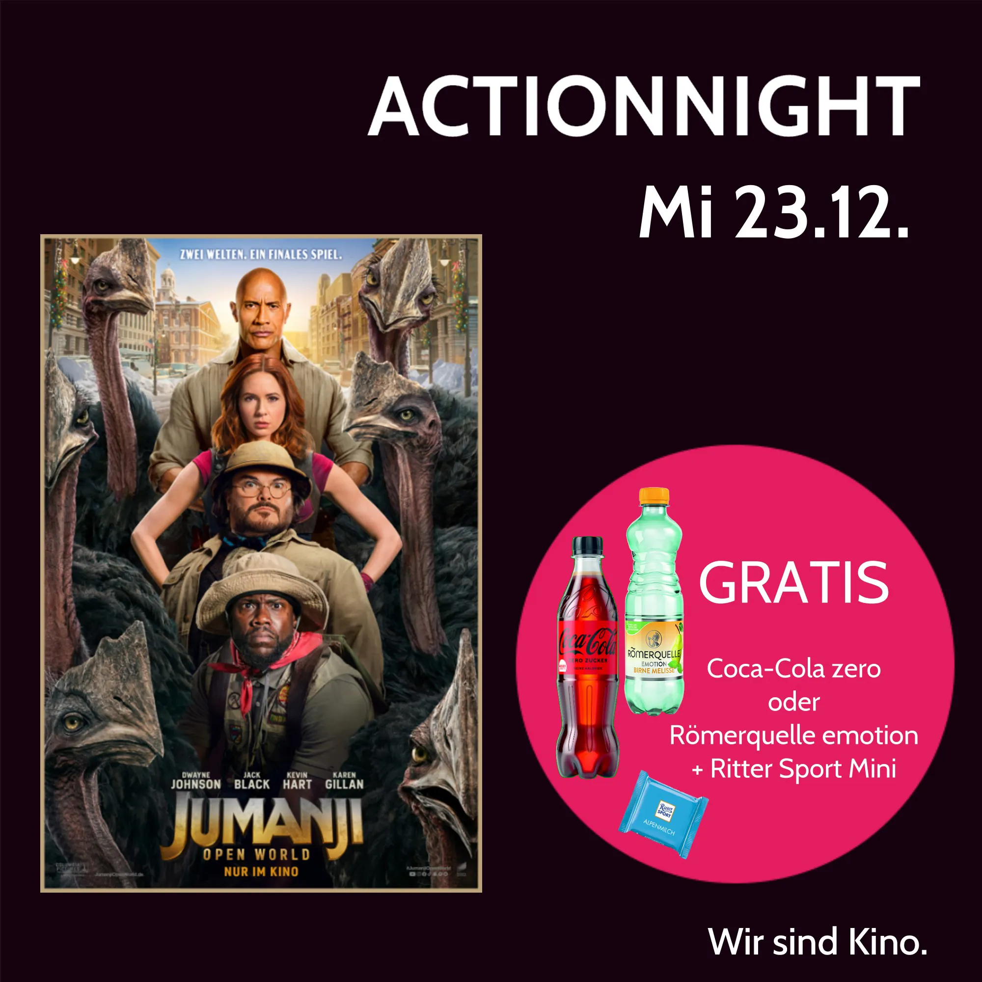 ActionNight: Jumanji 3: Open World
